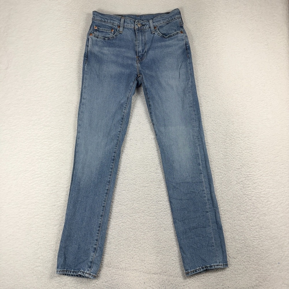 Levi's 511 Premium Slim Fit Jeans Mens 29x32 (29x30) Blue Light Wash Denim big E